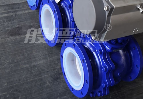 般德氣動(dòng)襯氟鑄鋼球閥出口馬來西亞