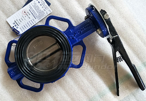 河北某公司采購般德閥門軟密封對(duì)夾蝶閥